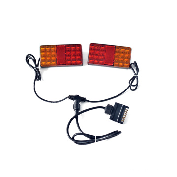 Trailer magnétique à LED de 12 V / kit de lumière de remorquage